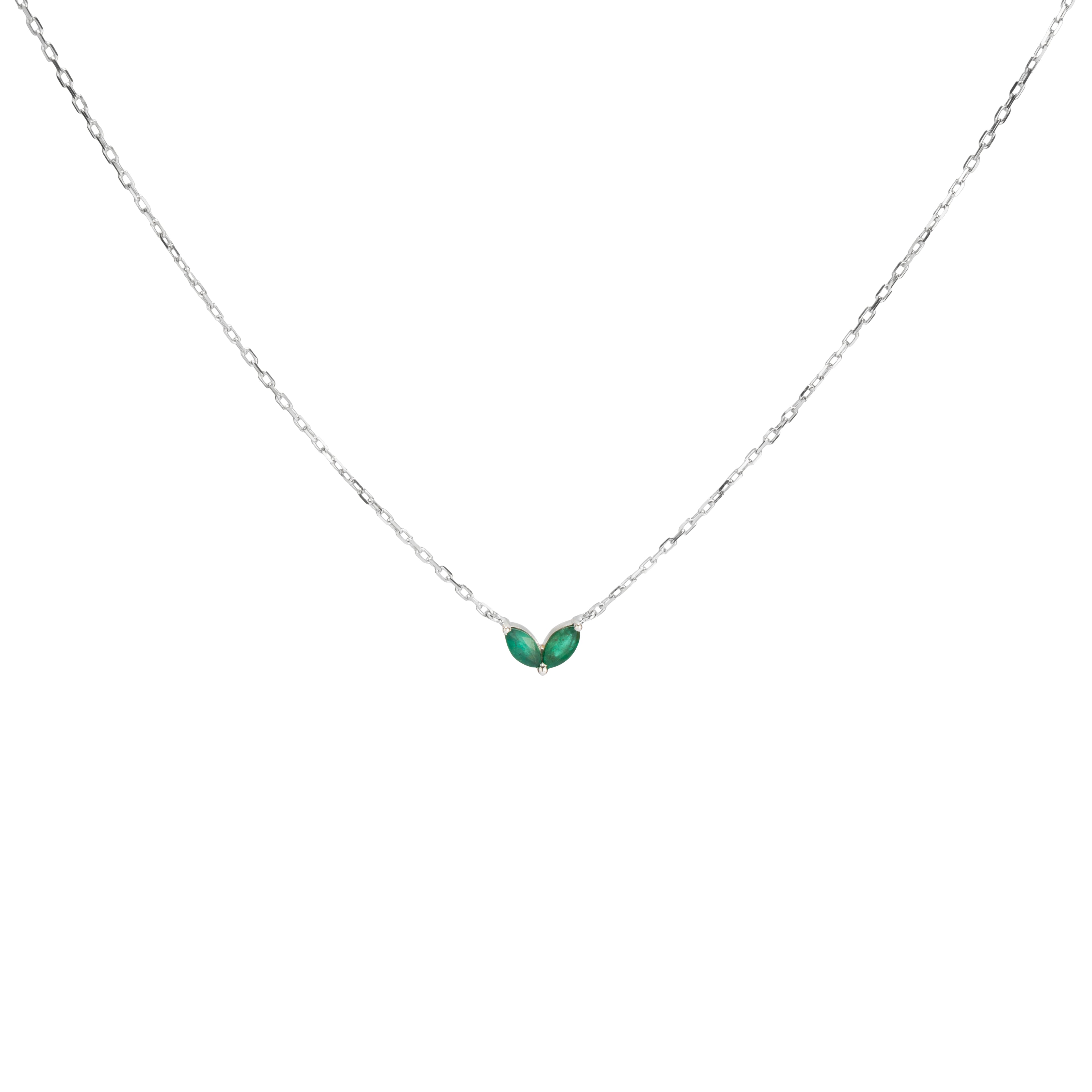 KIDS EMERALD NECKLACE