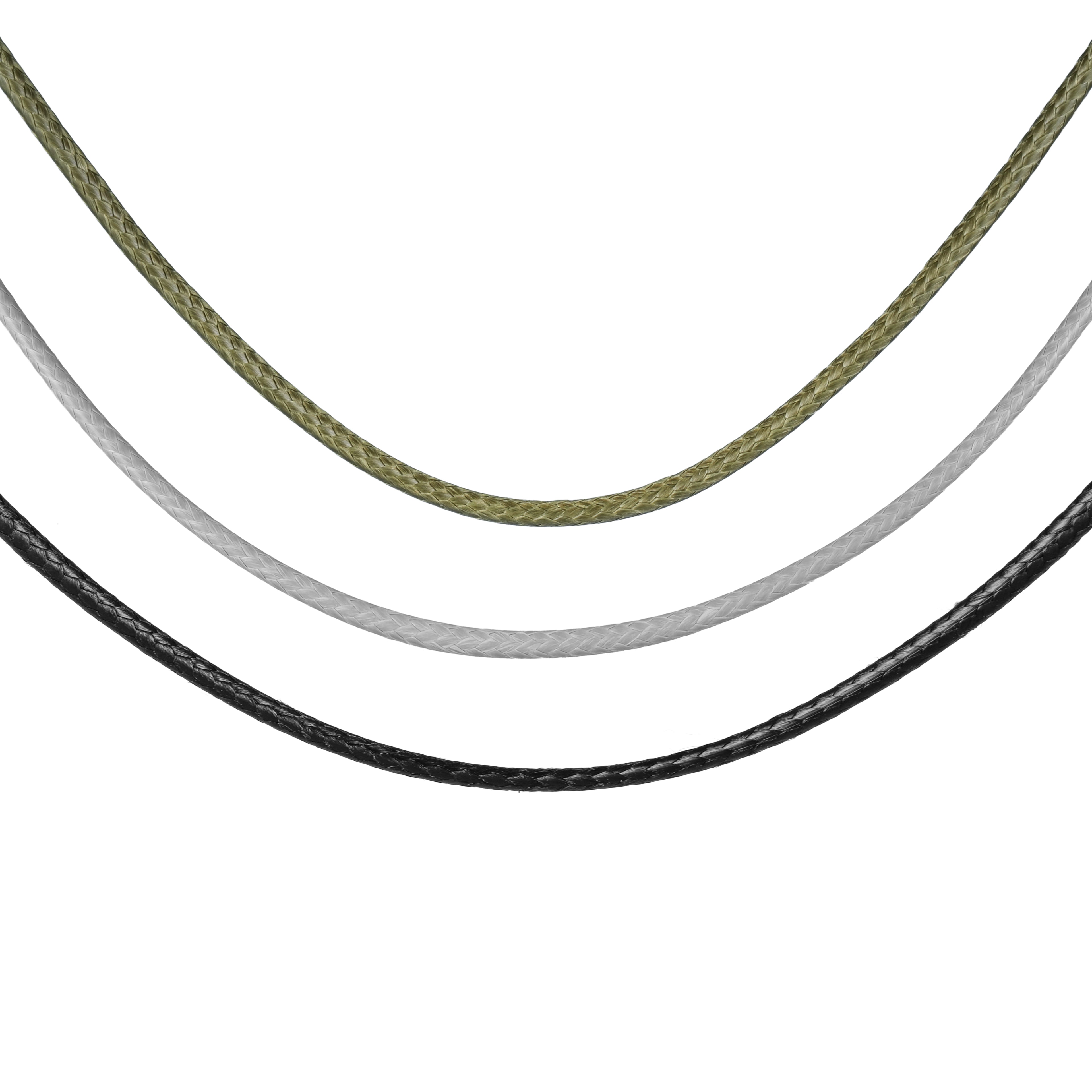 LEATHER NECKLACE WITH EMERALD CHARM